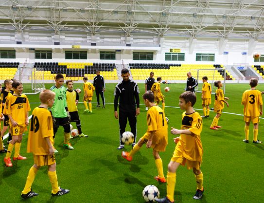 Academia de futbol "Sheriff". Los suenos se realizan.