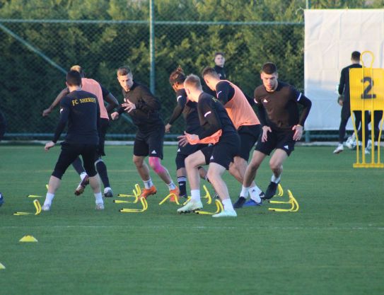 Préparation pour le match contre le FC Dila Gori