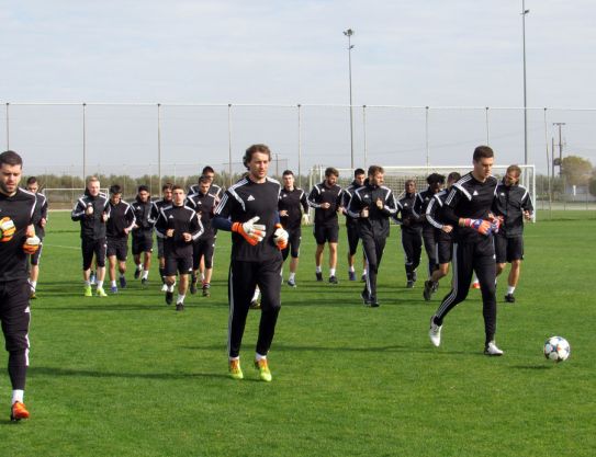 FC Sheriff in a match with FC Dnepr