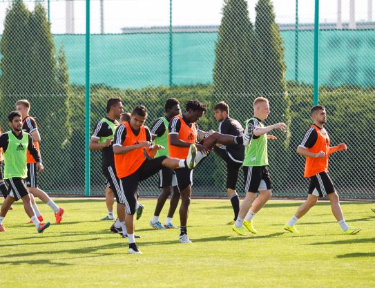 "Sheriff" volvio  de las vacaciones  y comenzó a entrenar para la temporada