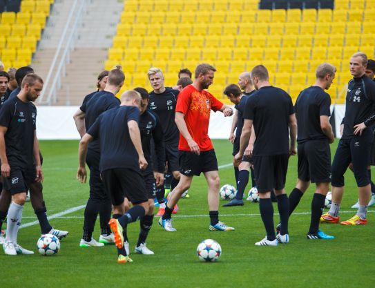 L’entraînement du FC “Odd” (photos)