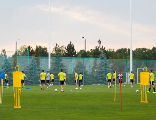 L’entraînement du FC “Sheriff” (photos)